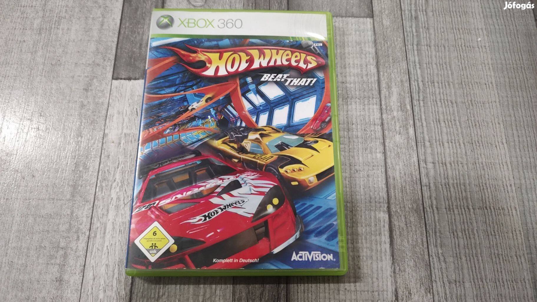 Gyári Xbox 360 : Hot Wheels Beat That - Ritka ! - Német