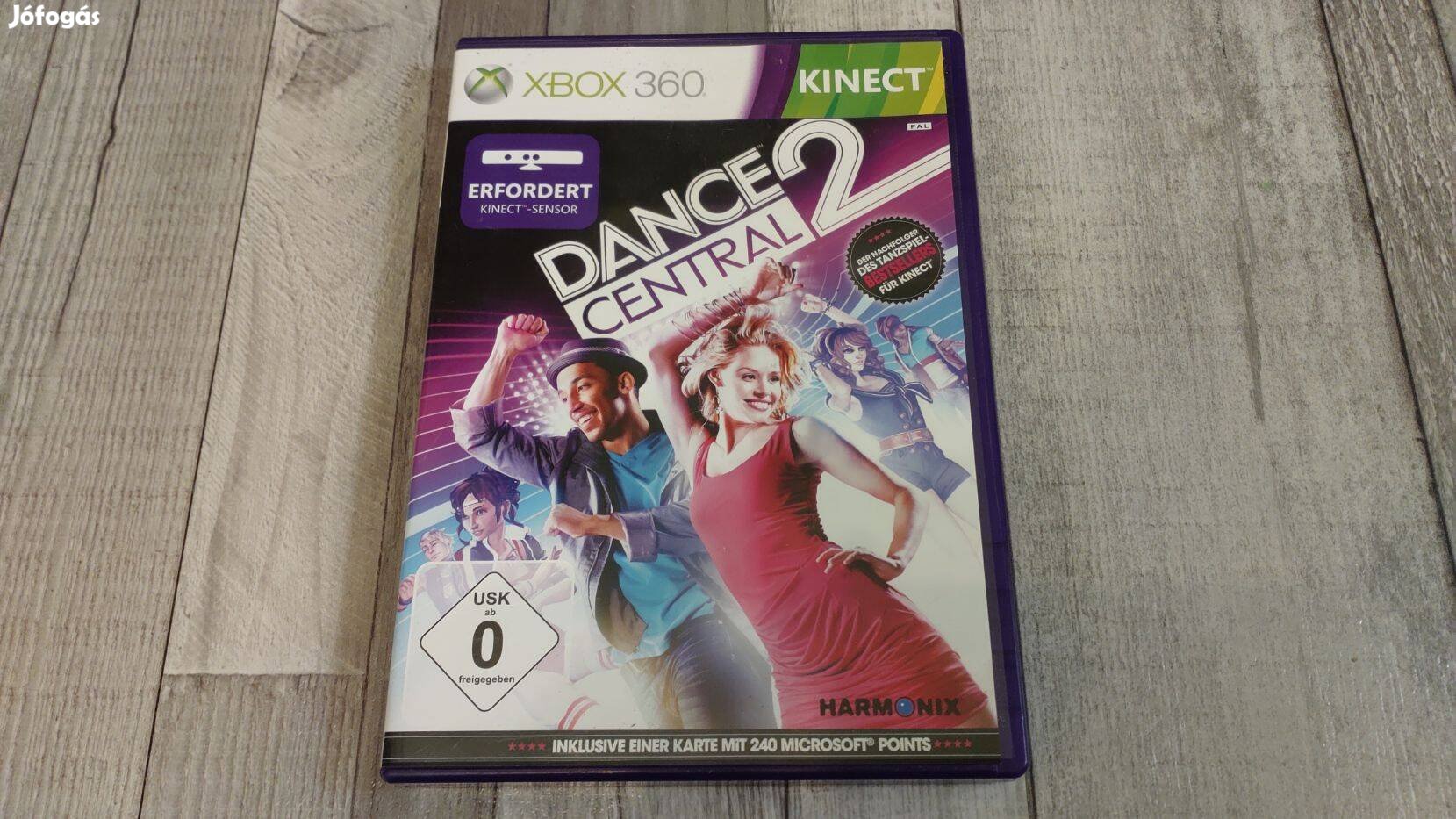 Gyári Xbox 360 : Kinect Dance Central 2 - Táncos !