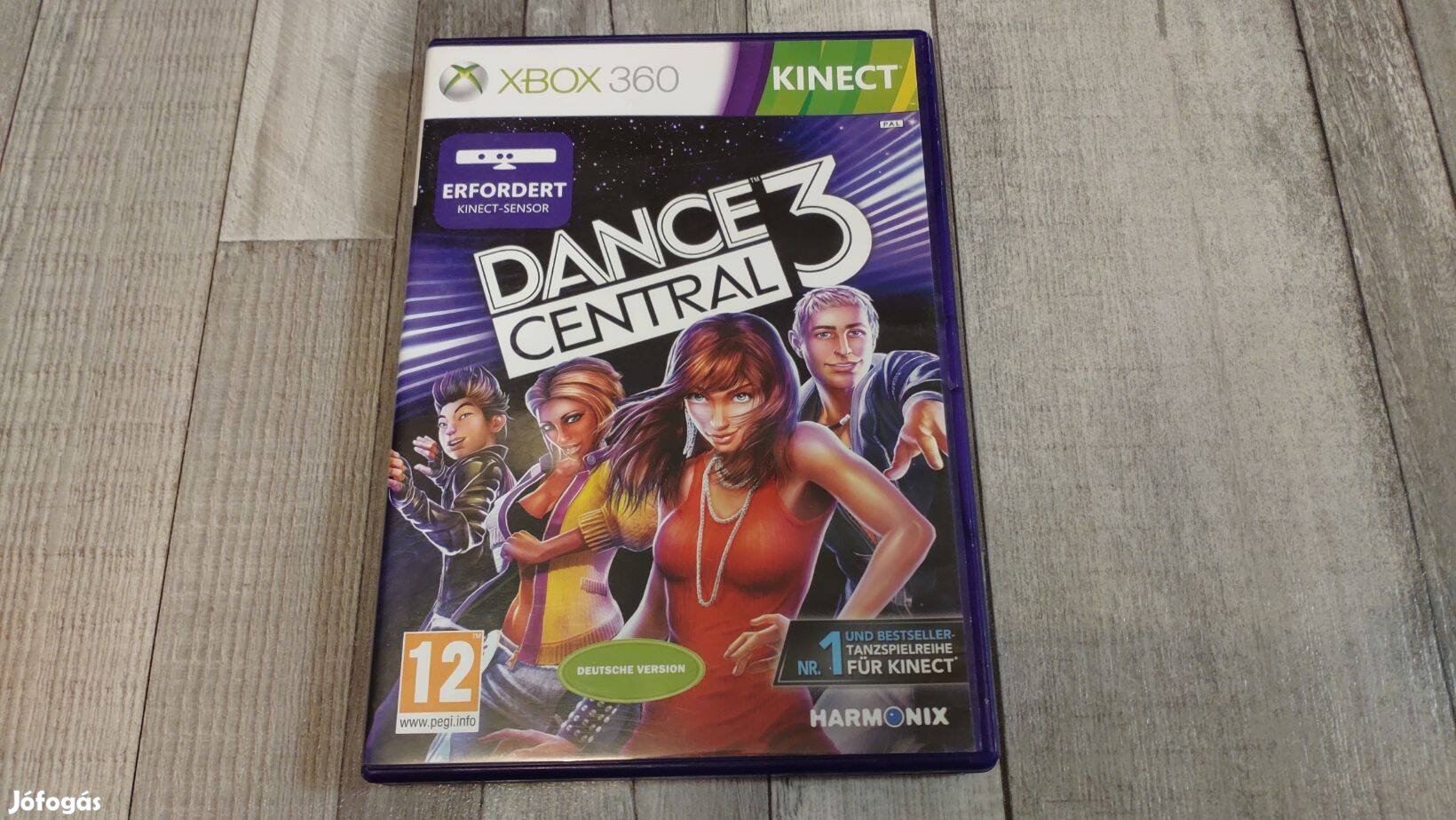 Gyári Xbox 360 : Kinect Dance Central 3 - Táncos !