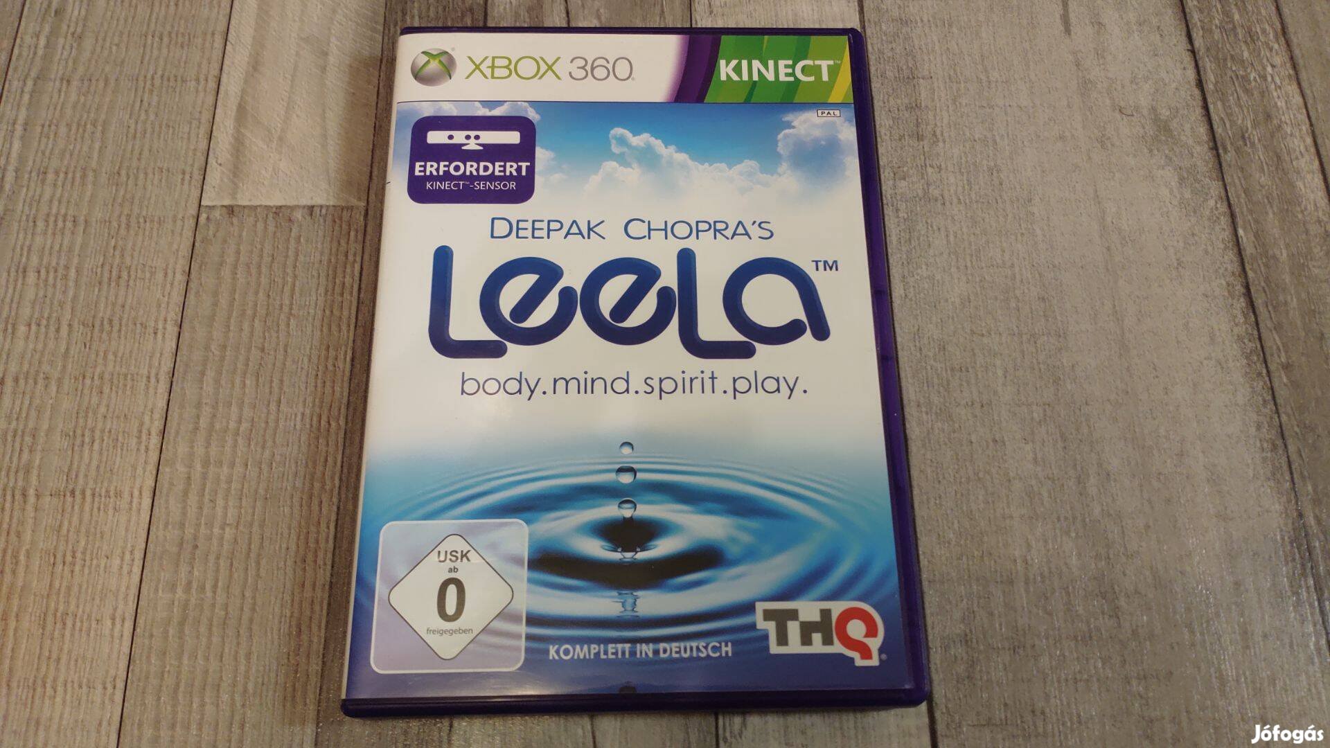 Gyári Xbox 360 : Kinect Deepak Chopra's Leela Body Mind Spirit Play