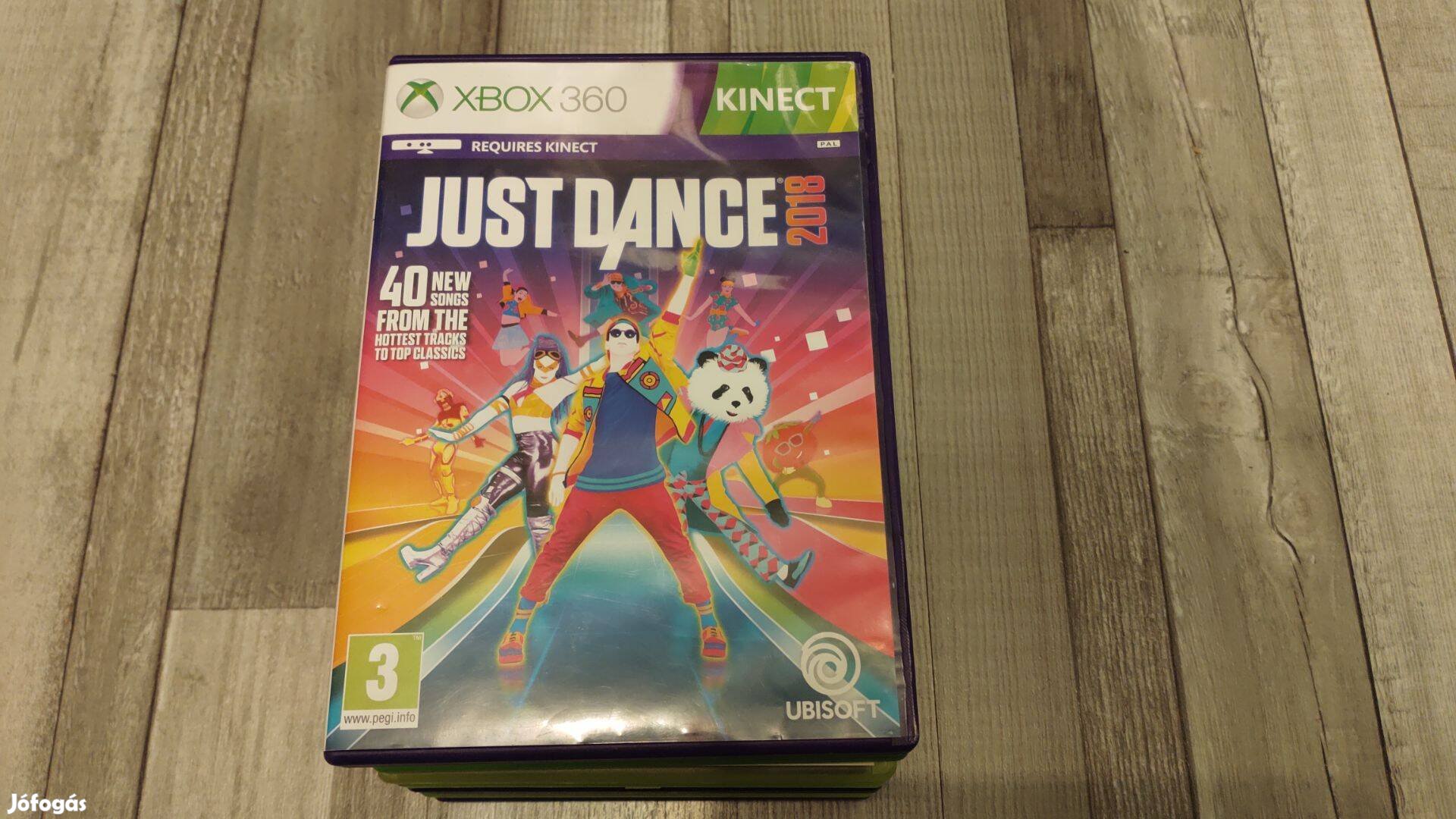 Gyári Xbox 360 : Kinect Just Dance 2018 - Táncos ! - Ritka !