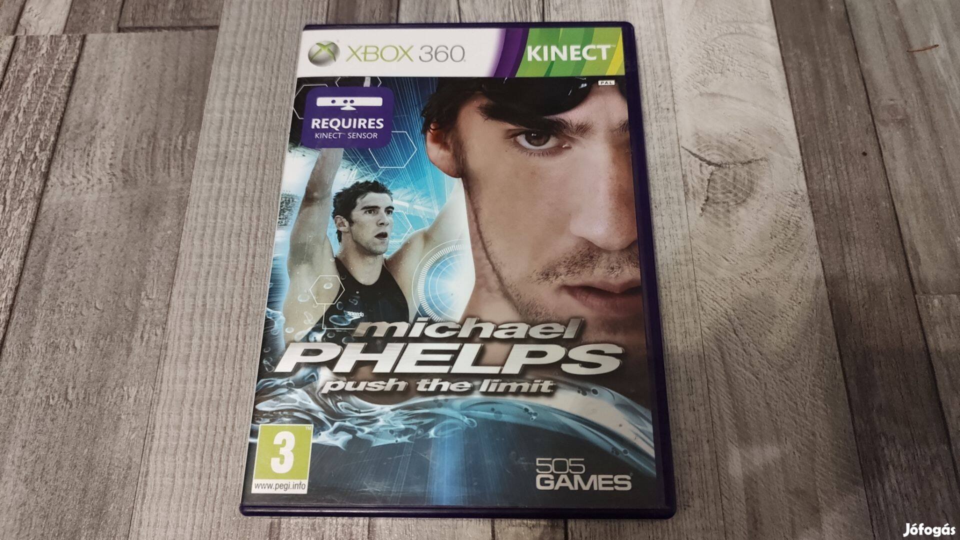 Gyári Xbox 360 : Kinect Michael Phelps Push The Limit