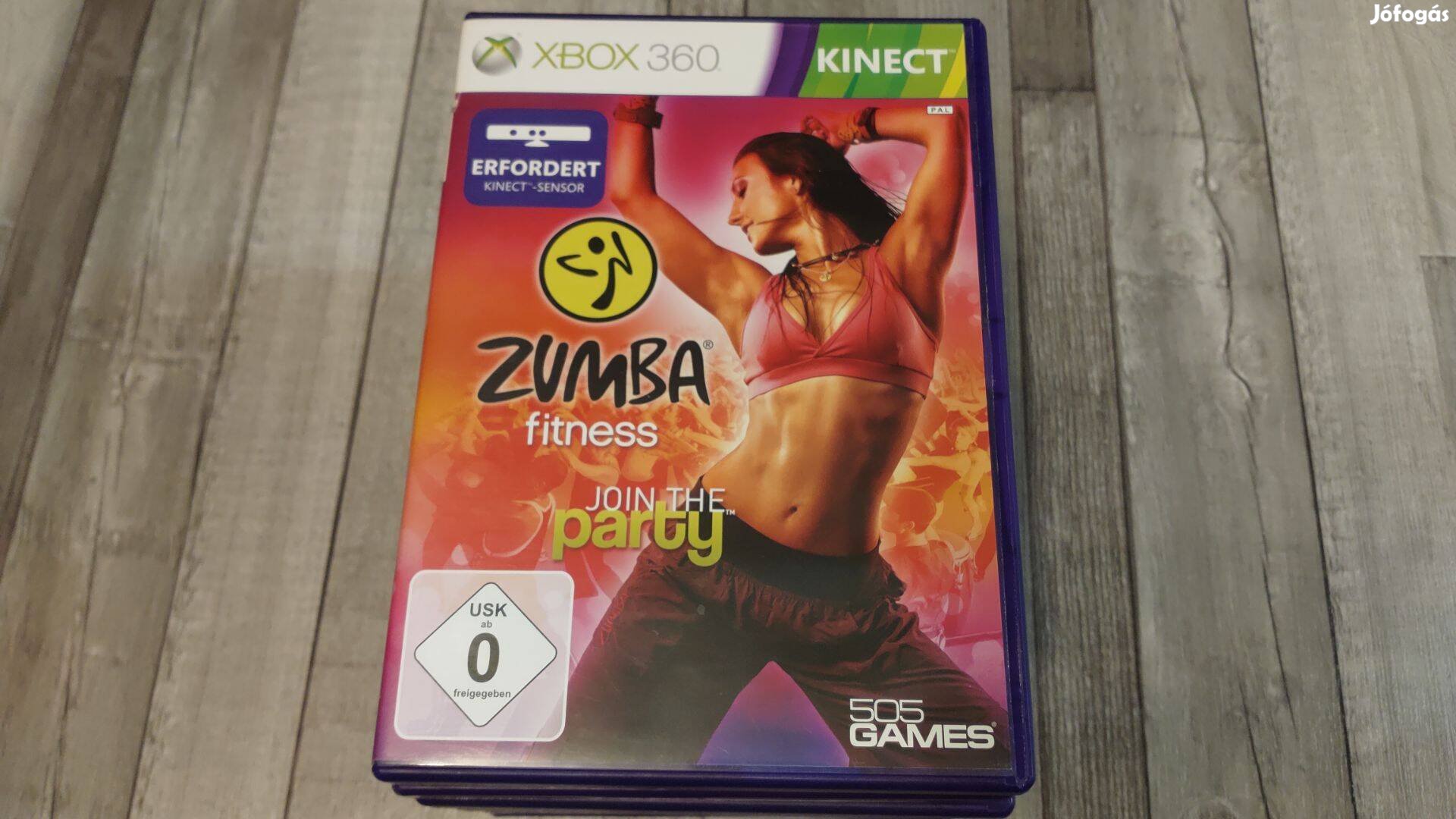 Gyári Xbox 360 : Kinect Zumba Fitness - Ritka !