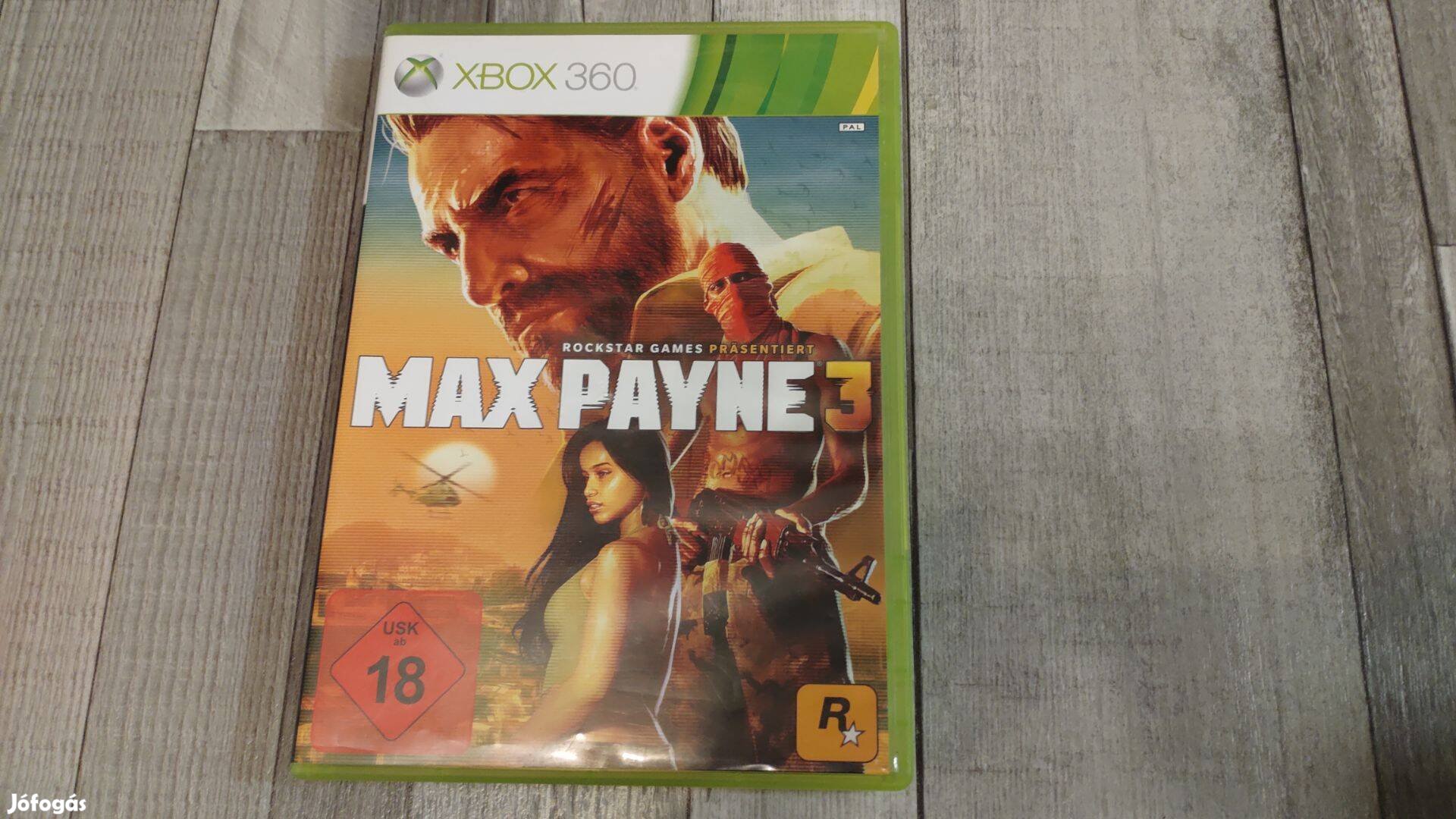 Gyári Xbox 360 : Max Payne 3 - Xbox One És Series X Kompatibilis !