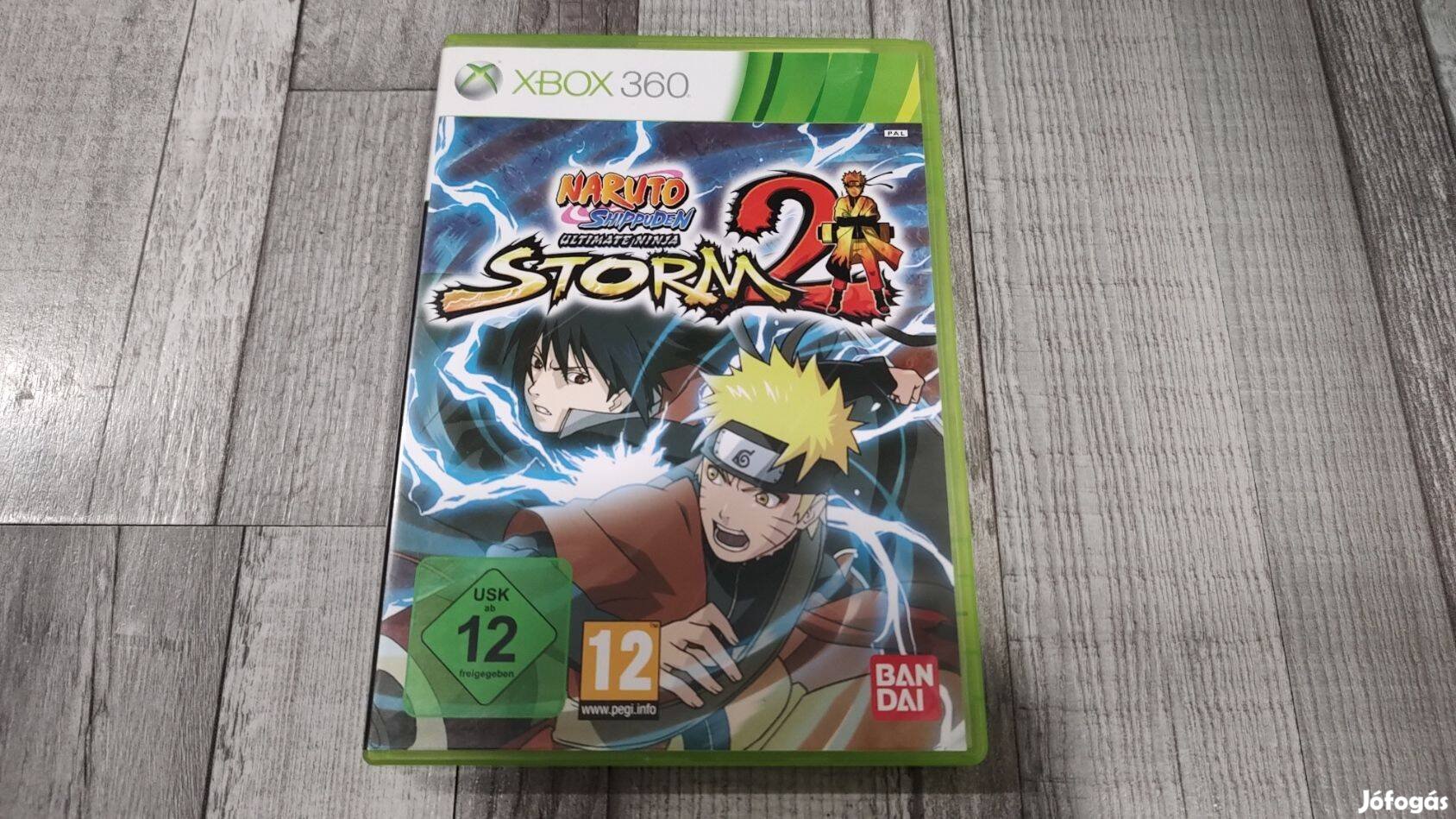 Gyári Xbox 360 : Naruto Shippuden Ultimate Ninja Storm 2