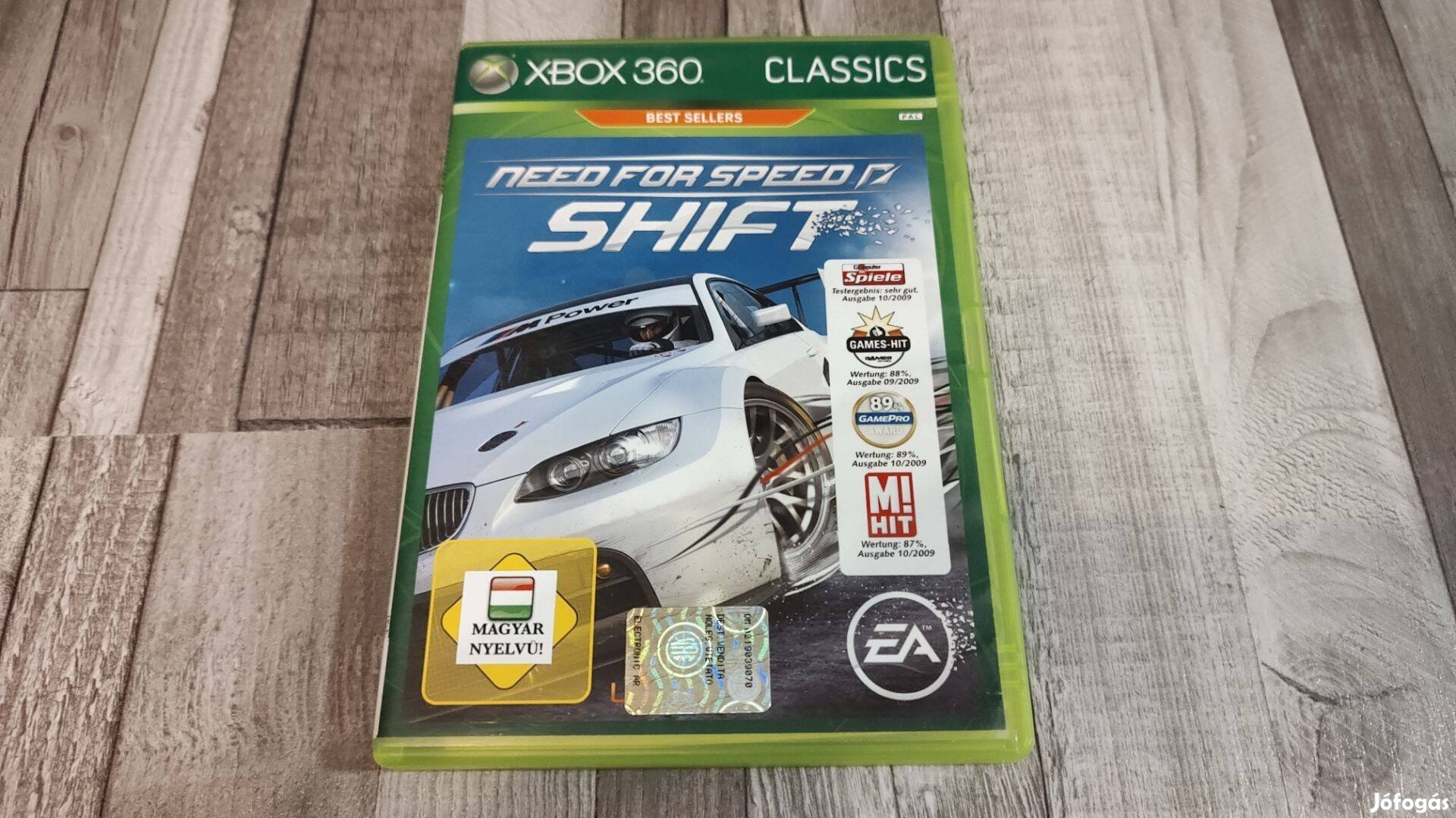 Gyári Xbox 360 : Need For Speed Shift - Magyar !