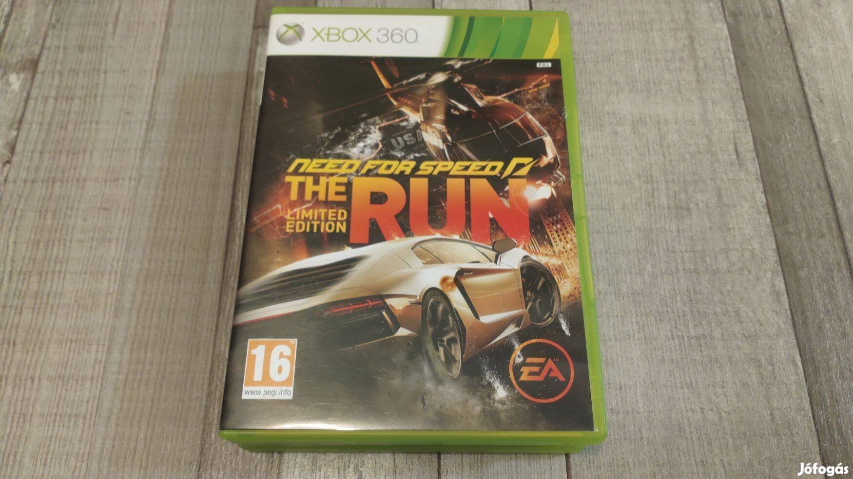 Gyári Xbox 360 : Need For Speed The Run Limited Edition