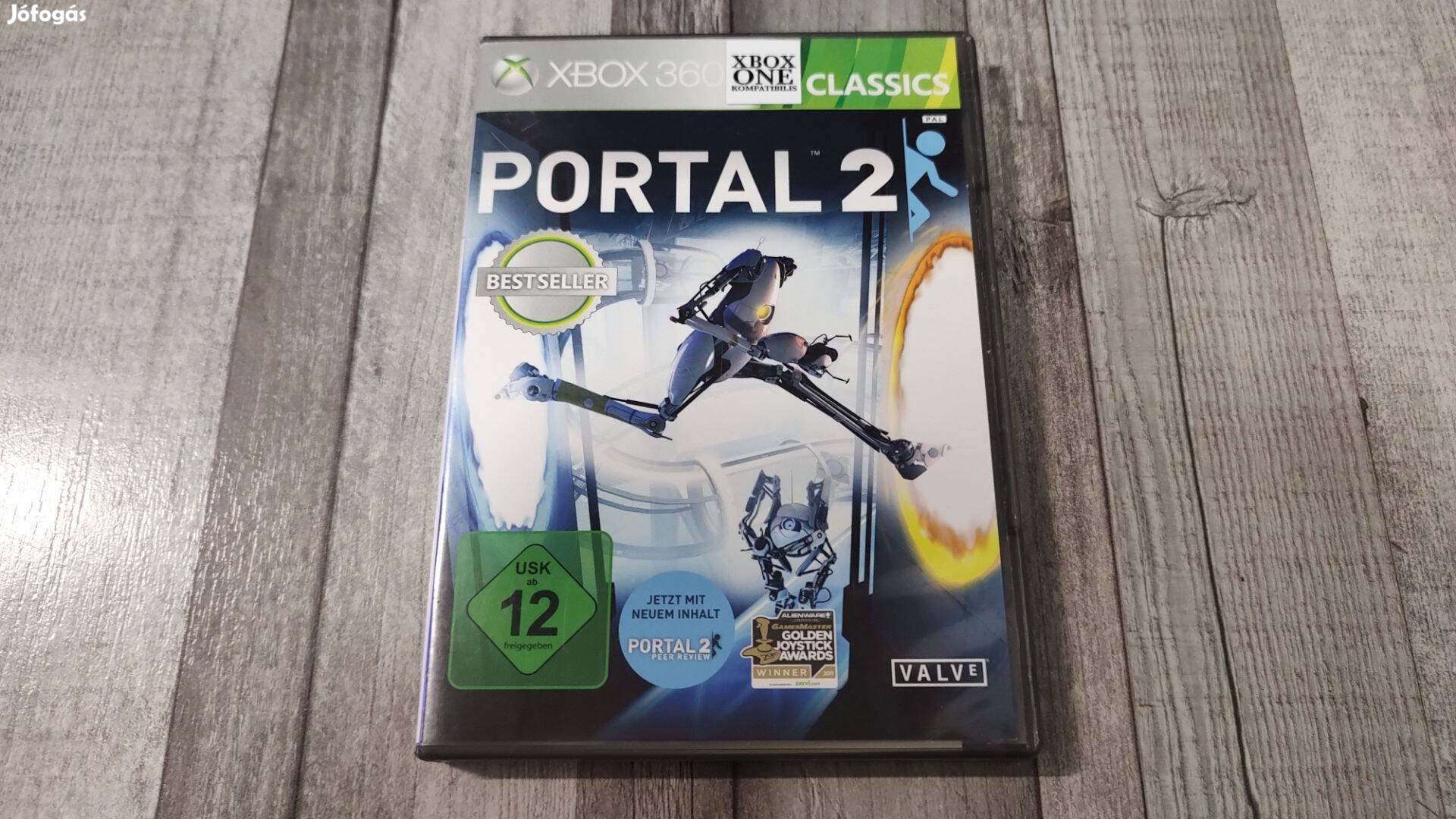 Gyári Xbox 360 : Portal 2 - Xbox One És Series X Kompatibilis !