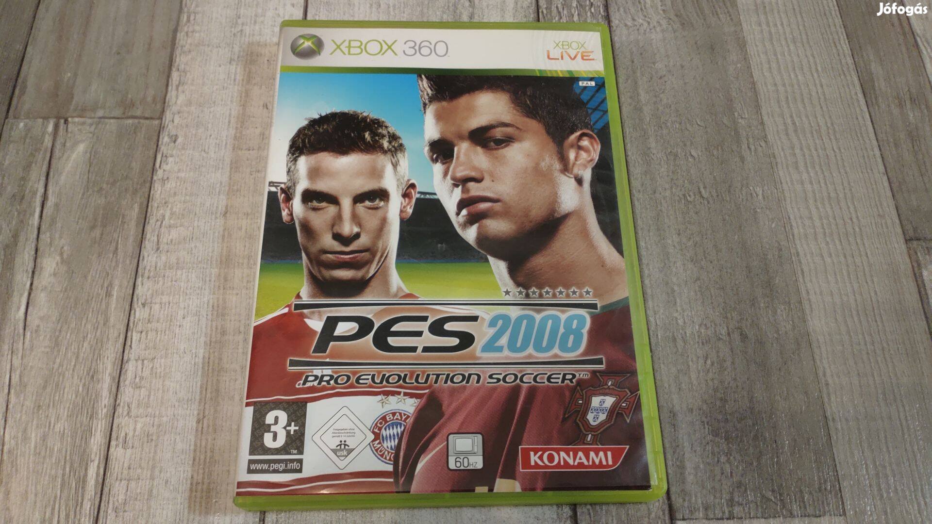 Gyári Xbox 360 : Pro Evolution Soccer 2008 PES 2008