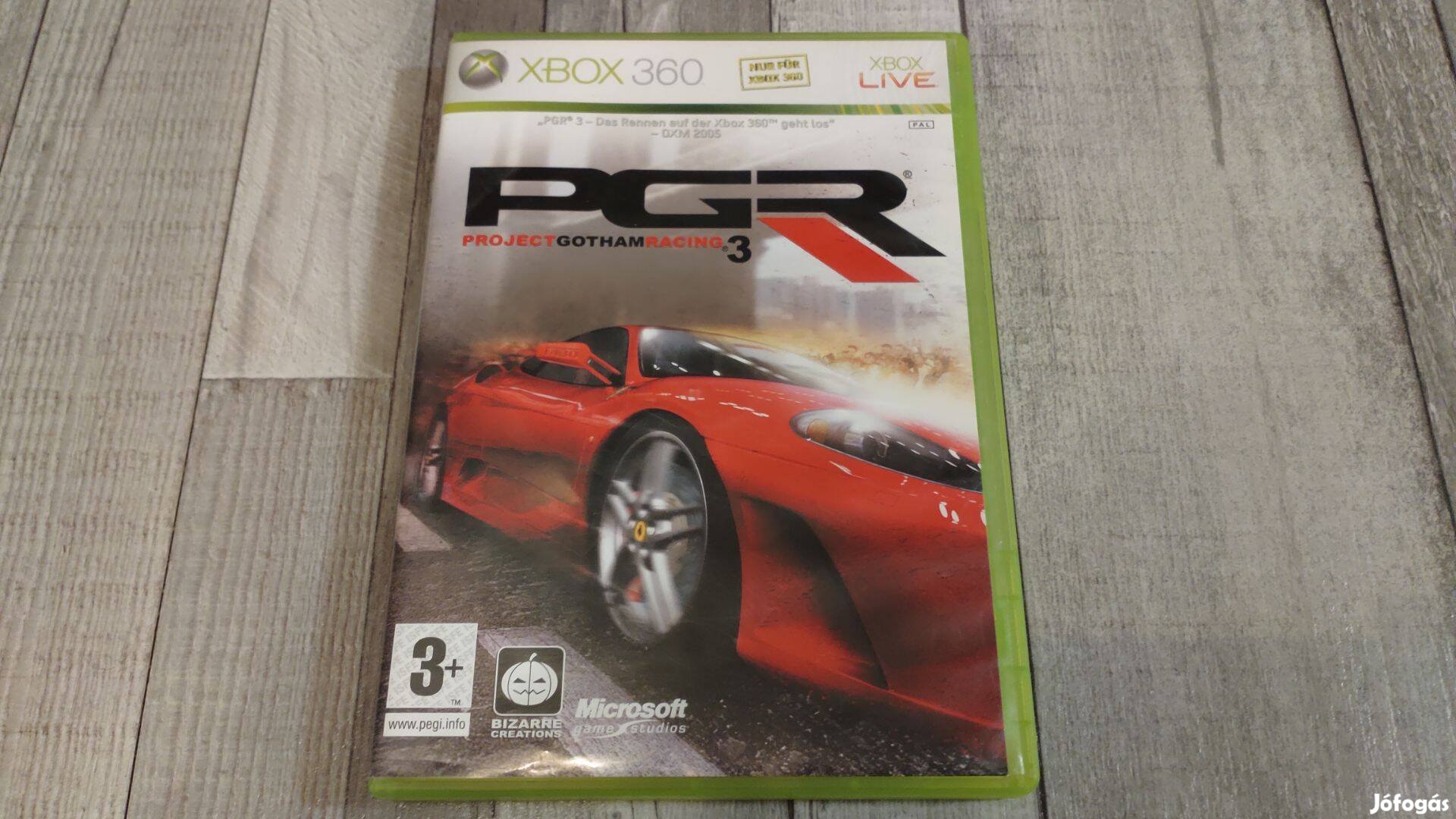 Gyári Xbox 360 : Project Gotham Racing 3 PGR 3