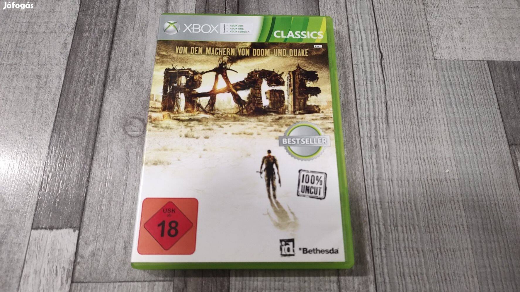 Gyári Xbox 360 : Rage - Xbox One És Series X Kompatibilis ! - Német