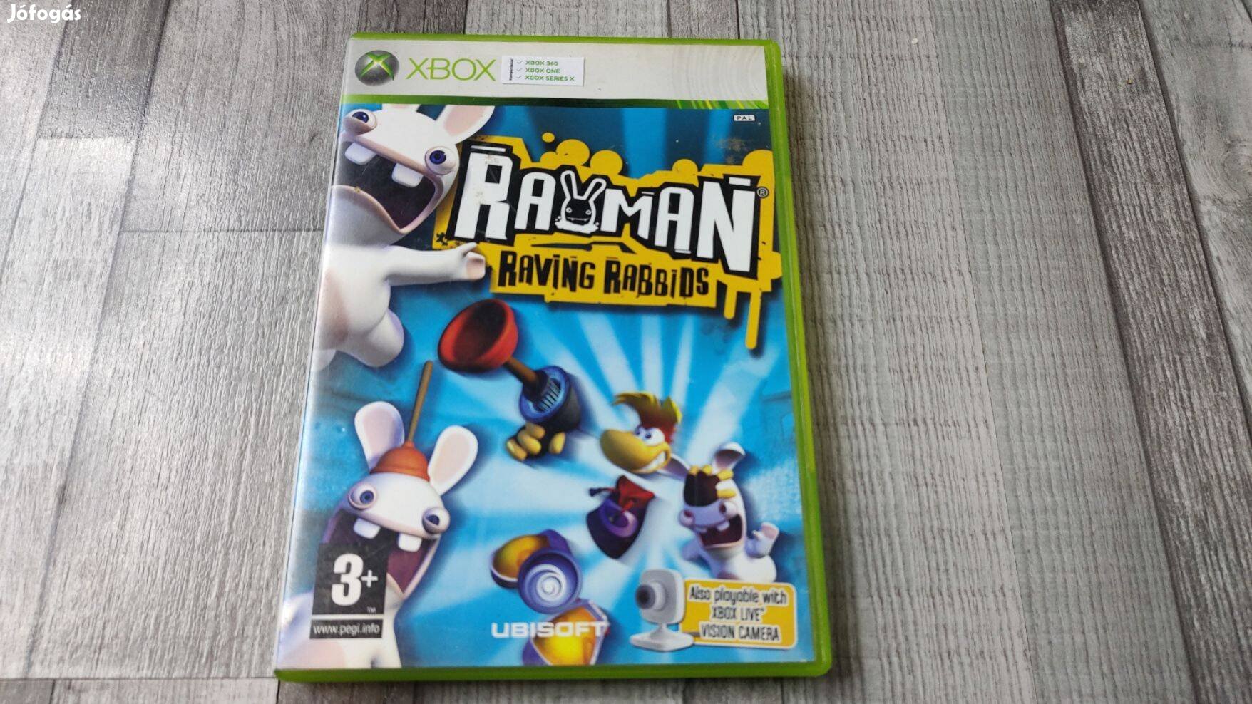 Gyári Xbox 360 : Rayman Raving Rabbids - Ritka ! - Xbox One És Series