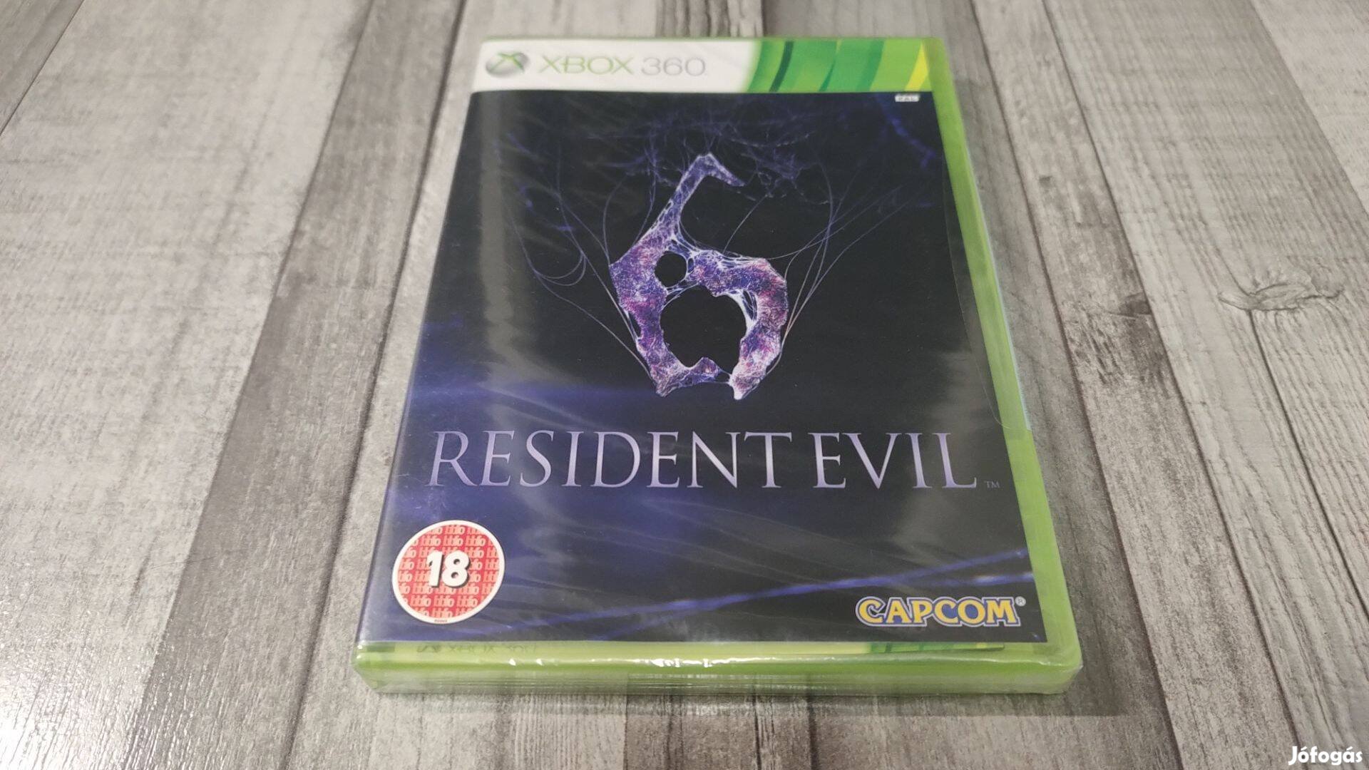 Gyári Xbox 360 : Resident Evil 6 - Bontatlan, Fóliás !