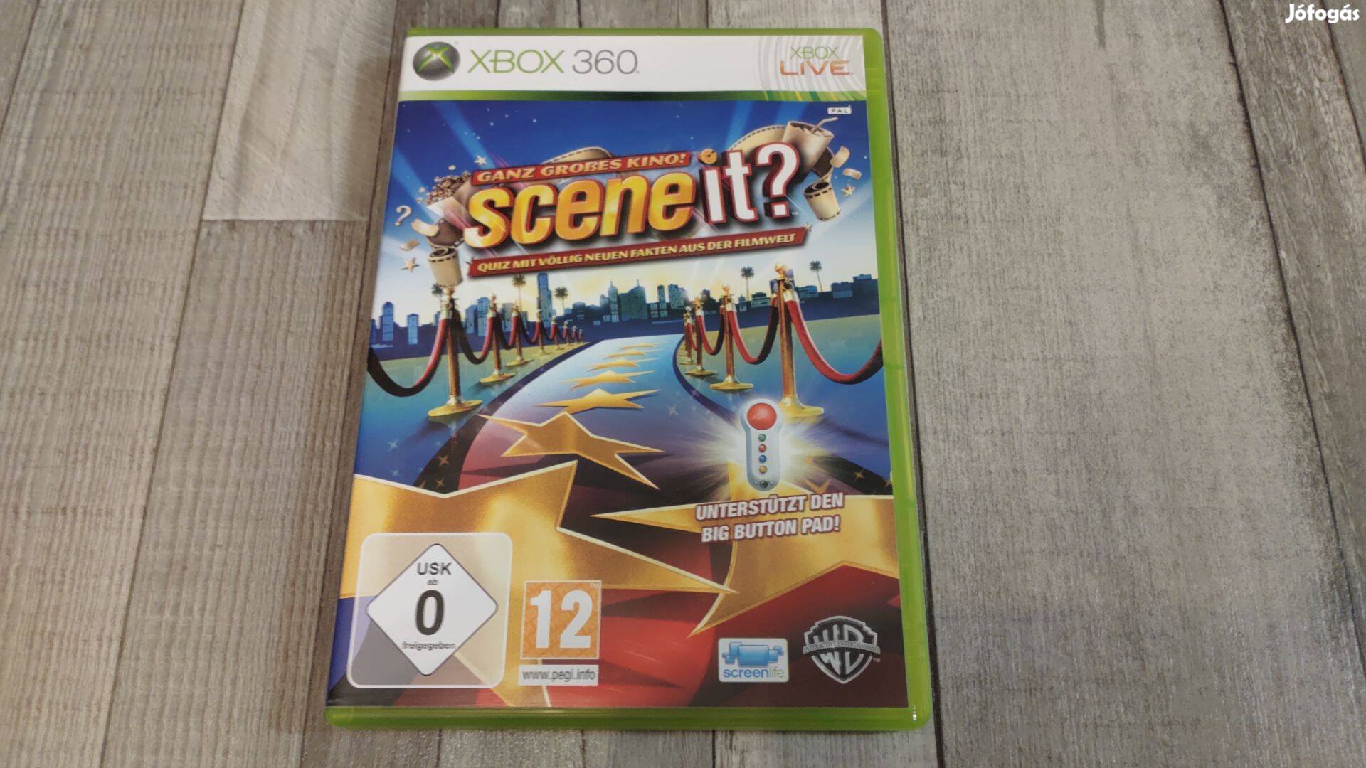 Gyári Xbox 360 : Scene It Ganz Grobes Kino - Német