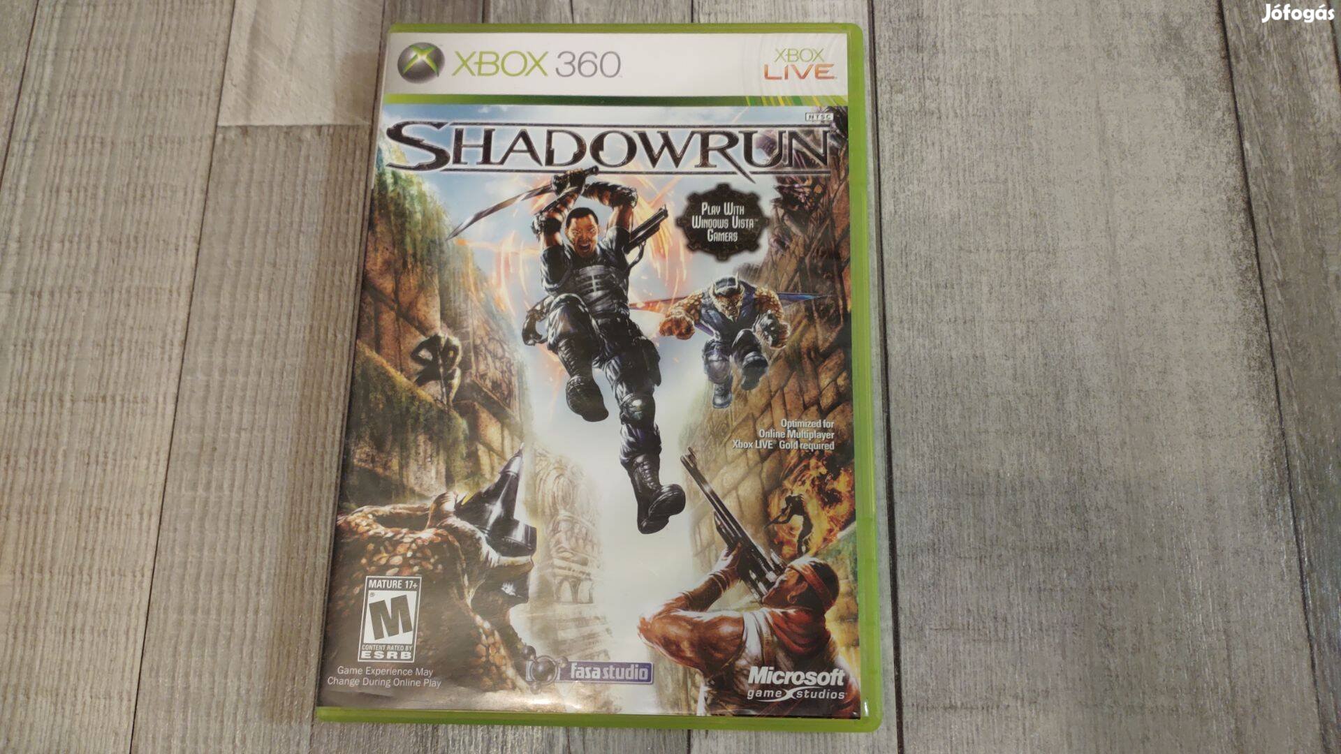 Gyári Xbox 360 : Shadowrun