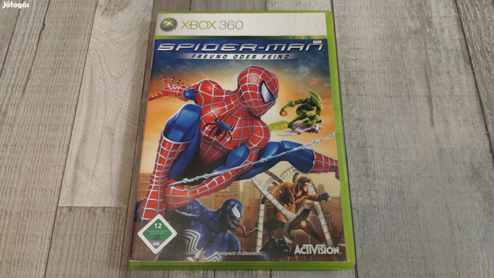 Gyári Xbox 360 : Spider-Man Friend Or Foe - Ritka ! - Német