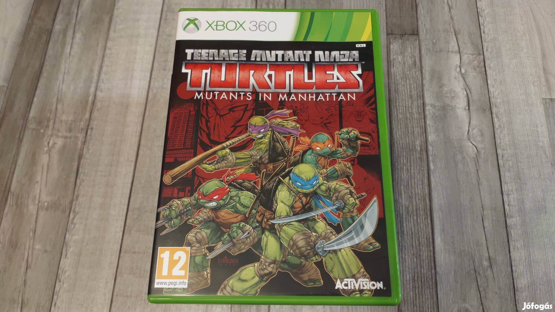 Gyári Xbox 360 : Teenage Mutant Ninja Turtles Mutants In Manhattan - R