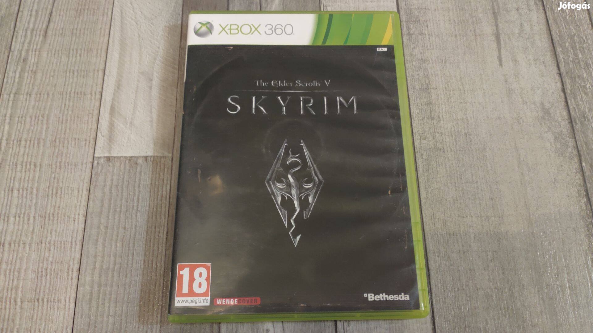 Gyári Xbox 360 : The Elder Scrolls V Skyrim - Német