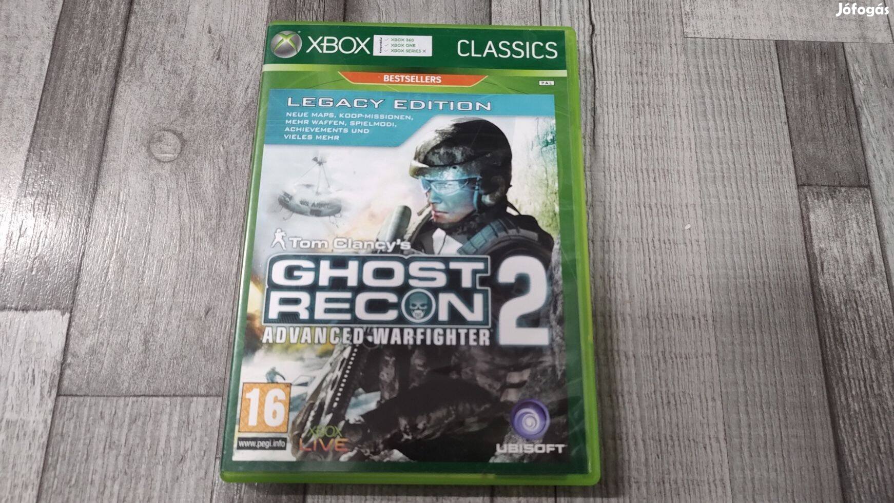 Gyári Xbox 360 : Tom Clancy's Ghost Recon Advanced Warfighter 2 Legacy