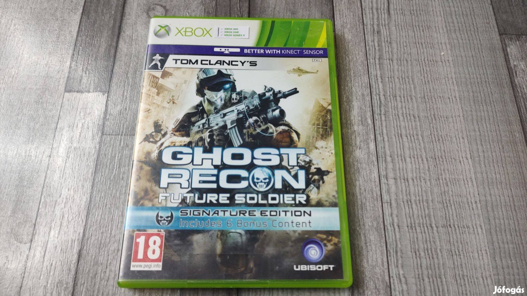 Gyári Xbox 360 : Tom Clancy's Ghost Recon Future Soldier Signature Edi