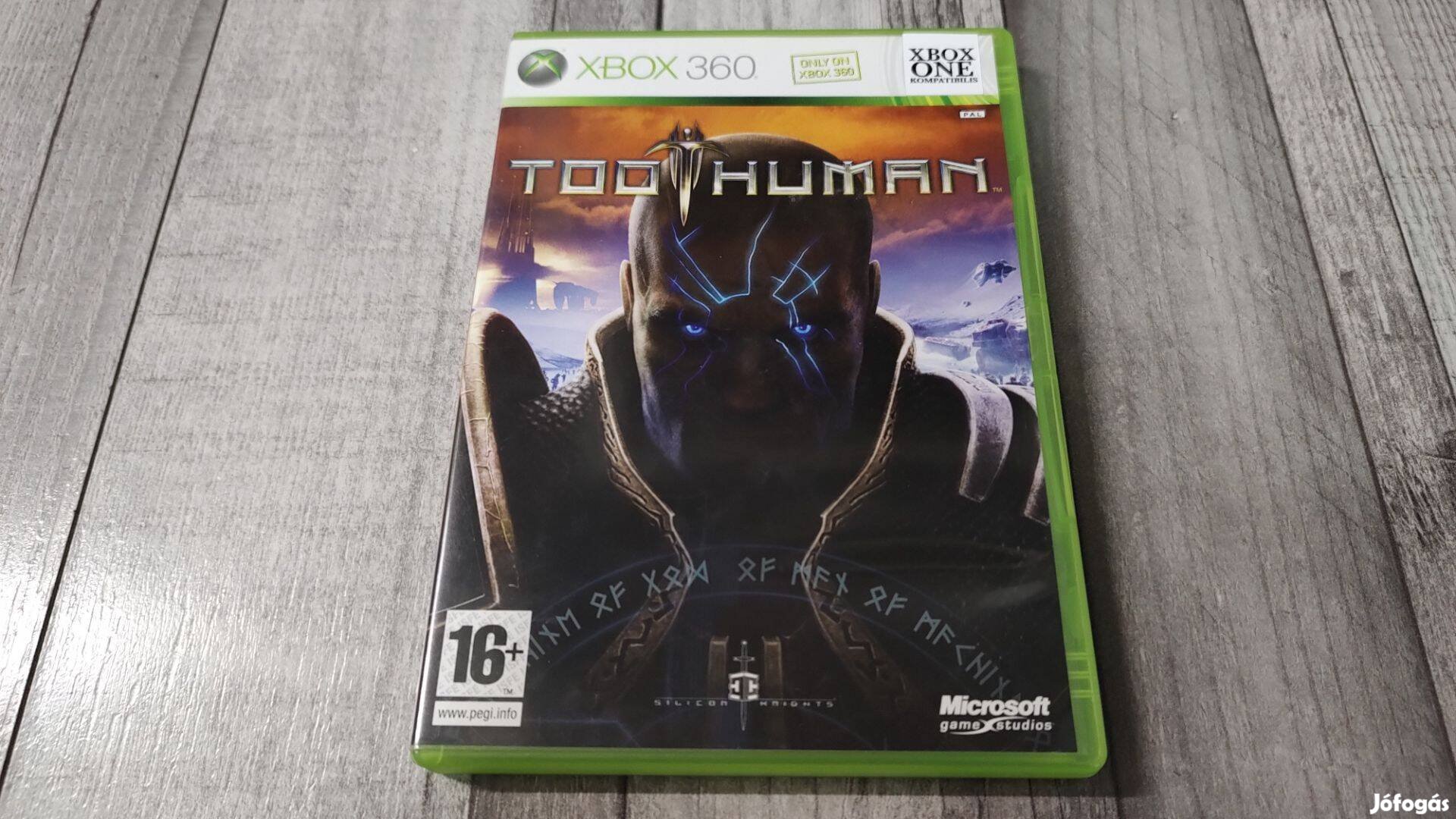 Gyári Xbox 360 : Too Human - Xbox One És Series X Kompatibilis !