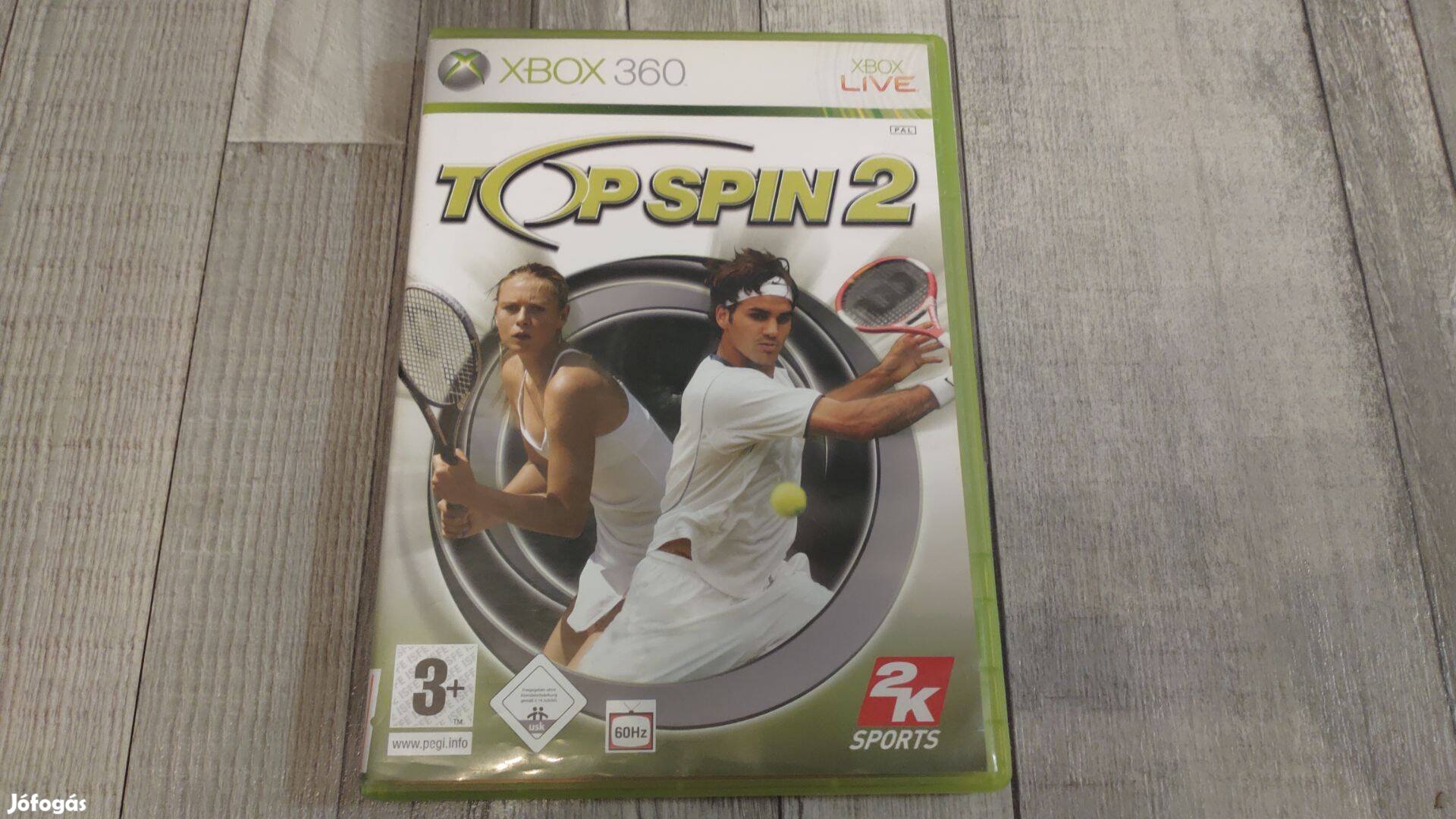 Gyári Xbox 360 : Top Spin 2