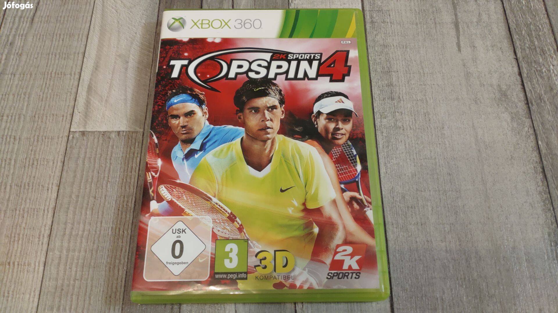 Gyári Xbox 360 : Top Spin 4