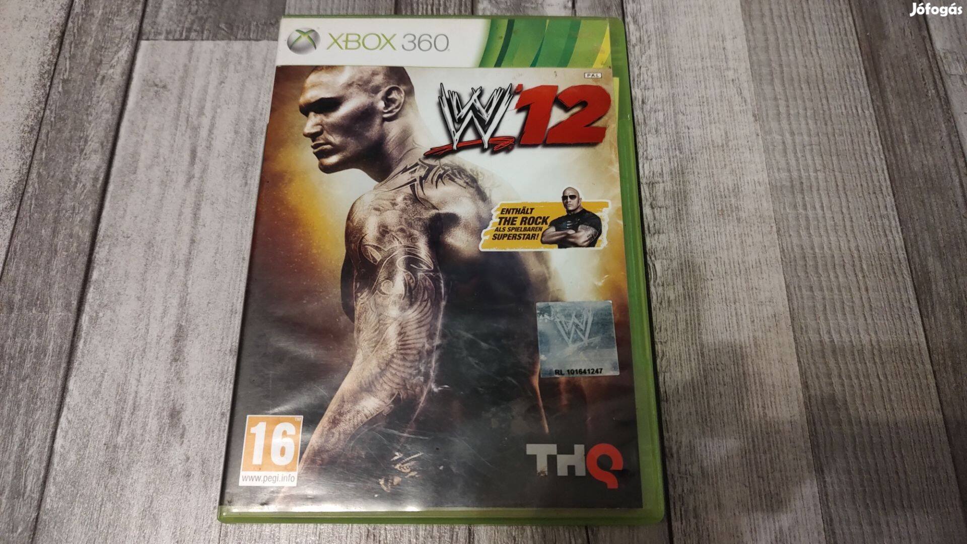 Gyári Xbox 360 : WWE 12