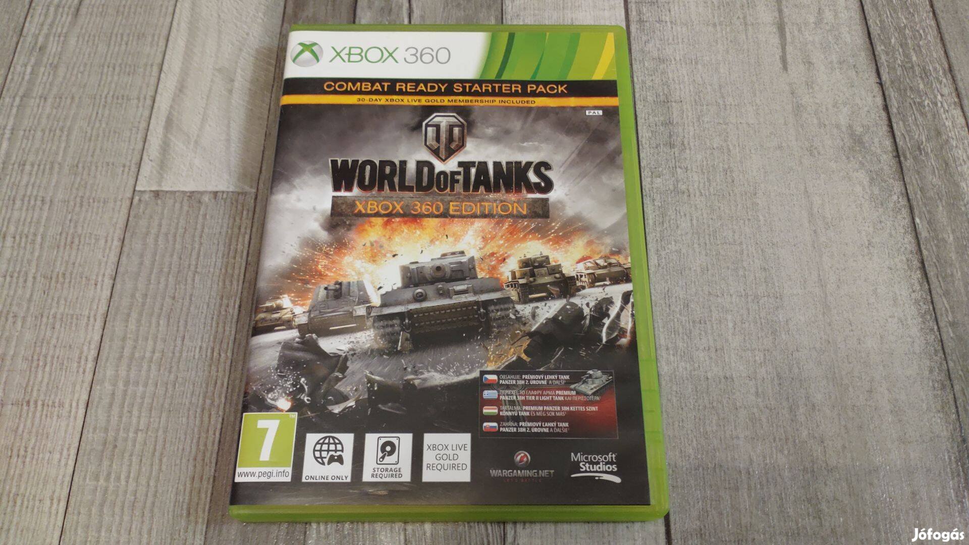 Gyári Xbox 360 : World Of Tanks