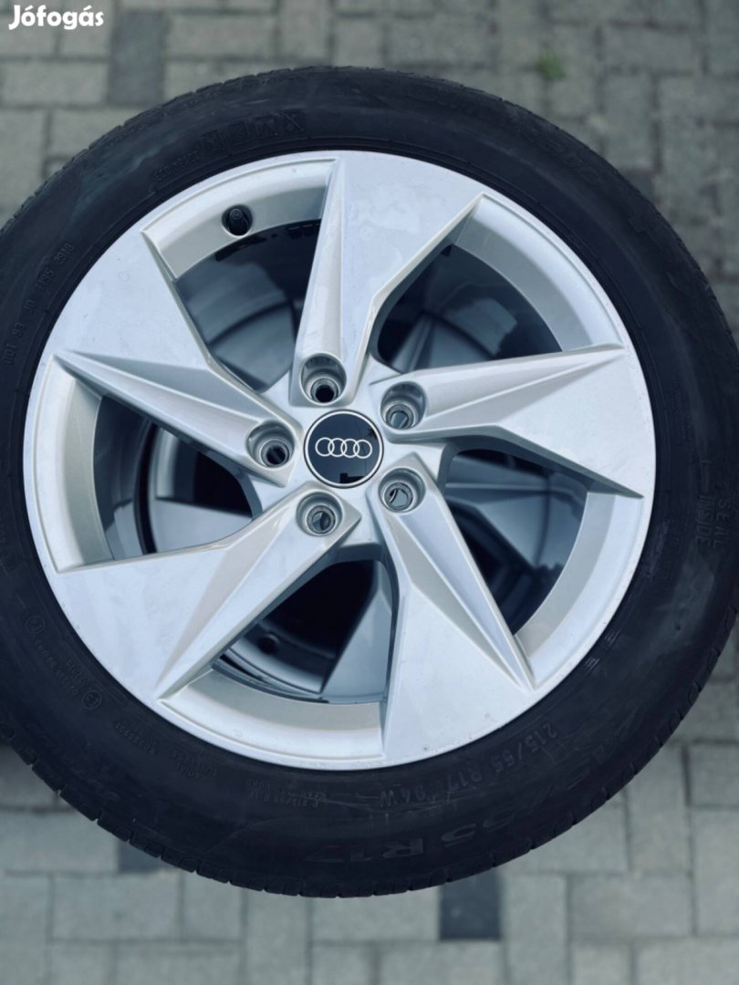 Gyári '17 AUDI Felni garnitura + 95% Gumikkal