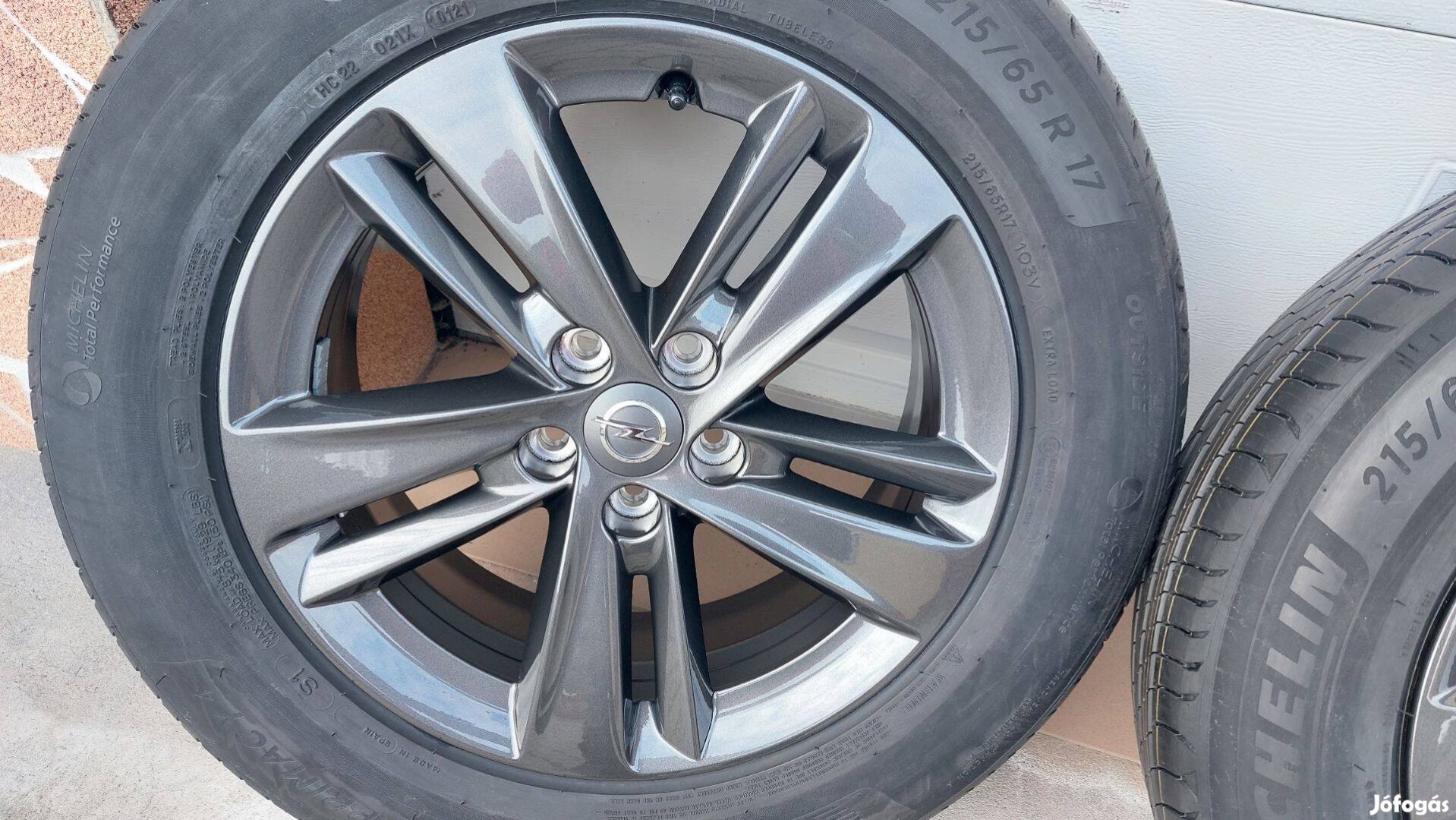 Gyári, Új,Opel Grandland X 17" alufelni új nyári gumi 5x108 sss