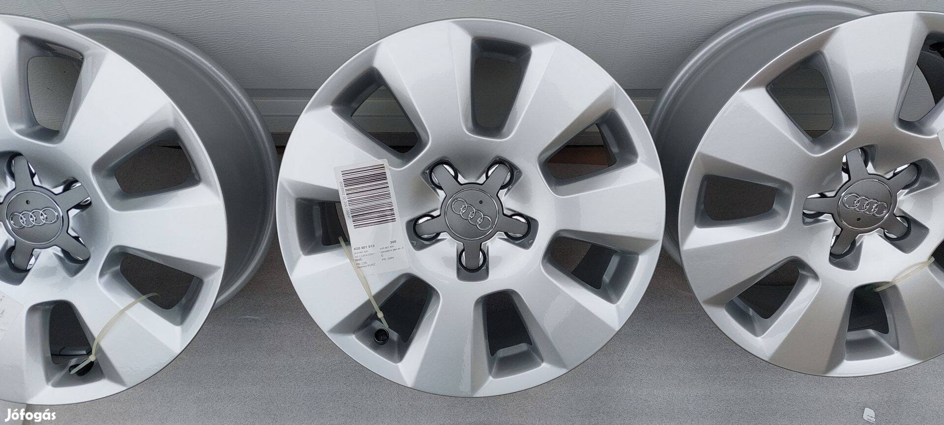 Gyári, új, Audi A6 4G C7 16" alufelni 5x112 Agy66.5 mmm