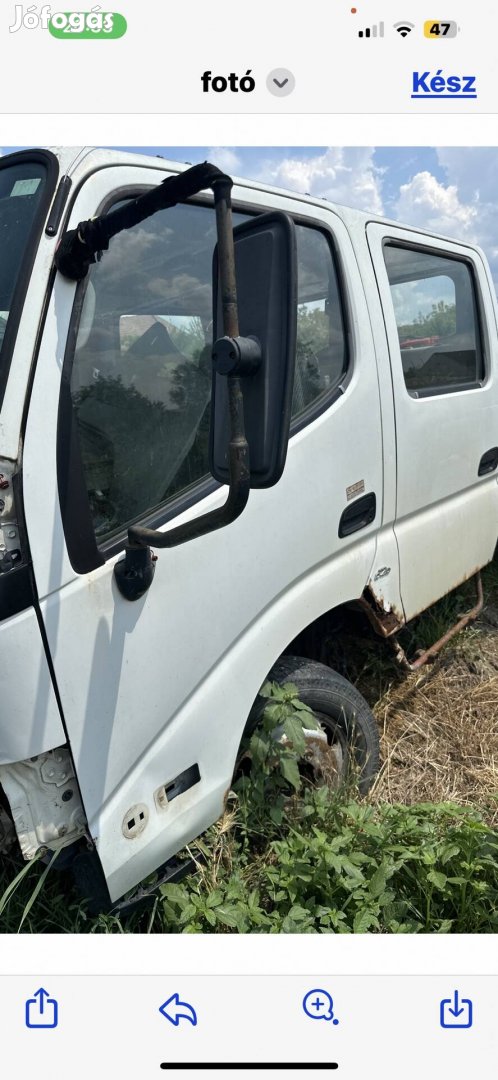 Gyári alkatrész új és bontott Toyota Dyna 100 150 