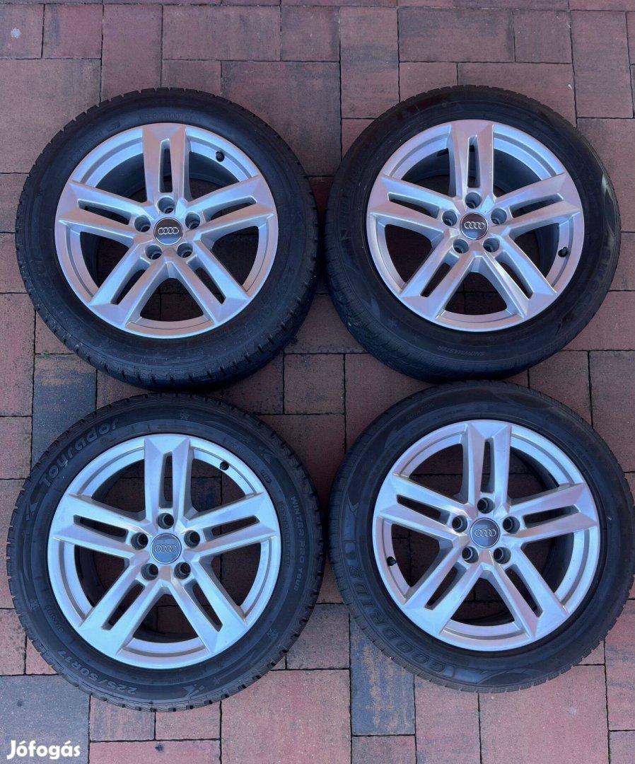 Gyári alufelni garnitúra Audi R17, 5x112