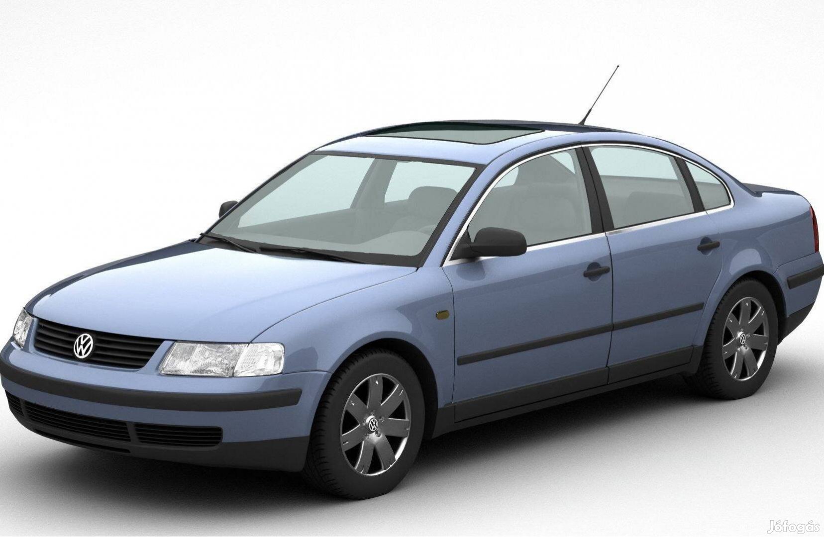 Gyári alumínium tetőcsomagtartó VW Passat Sedan B5,B5.5 2001-2004 -hez