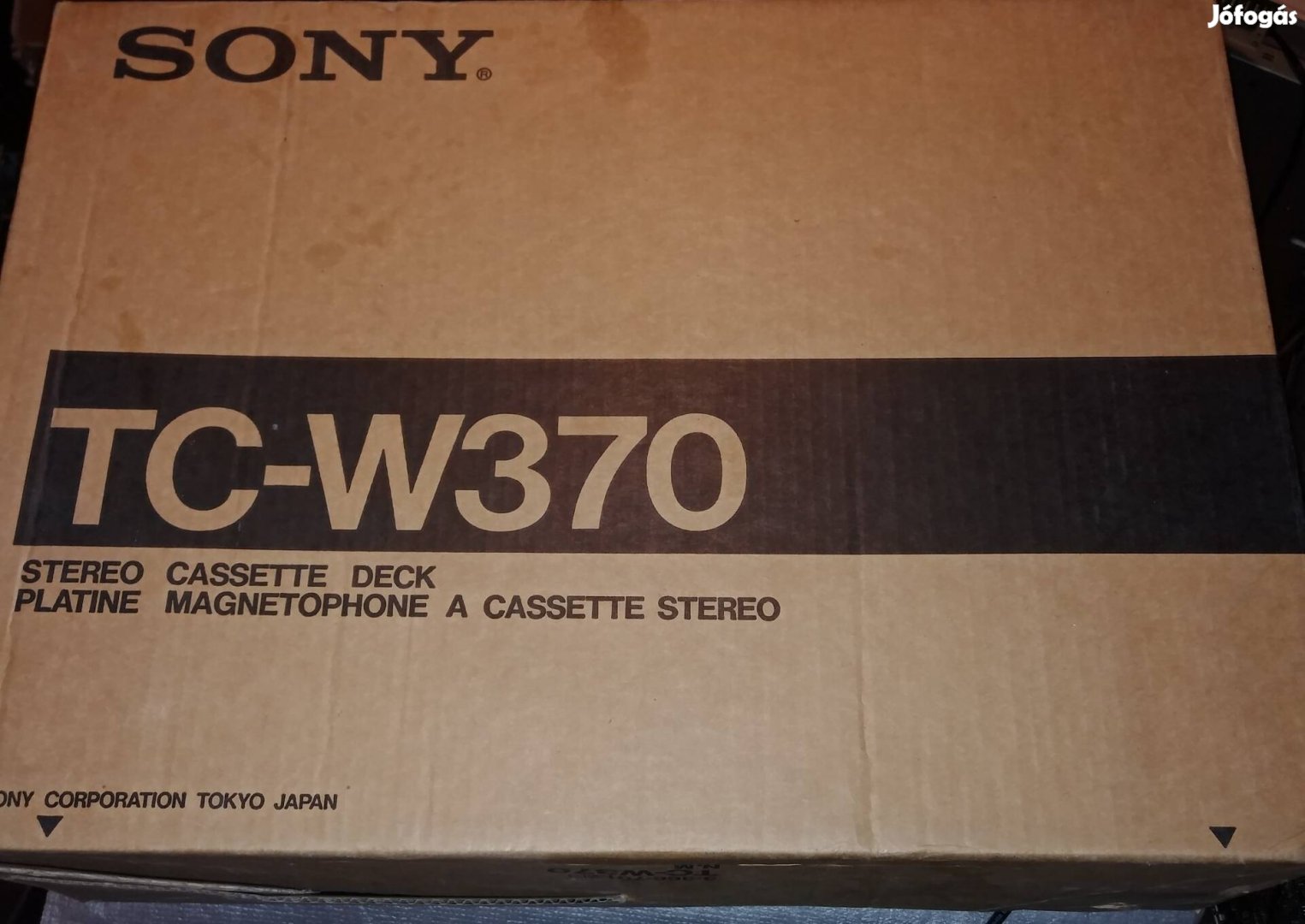 Gyari dobozos kétkazis Sony deck kivaló allapotnan olcsón!!