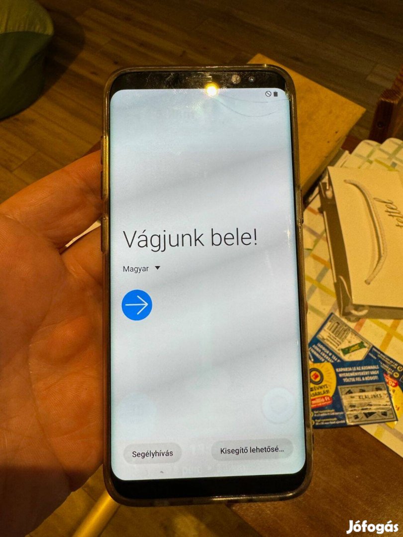 Gyári független Galaxy S8 64Gb