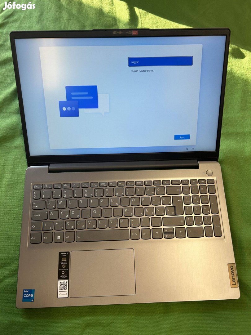 Gyári garanciával Lenovo Ideapad 3 Notebbok15ITL6 (82H8031KHV)