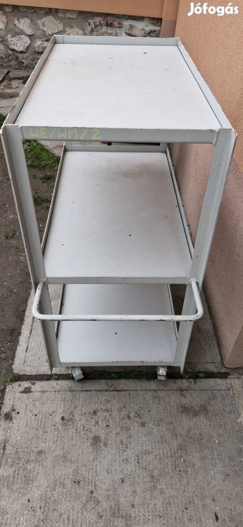 Gyári műhelykocsi,guruló polc eladó
