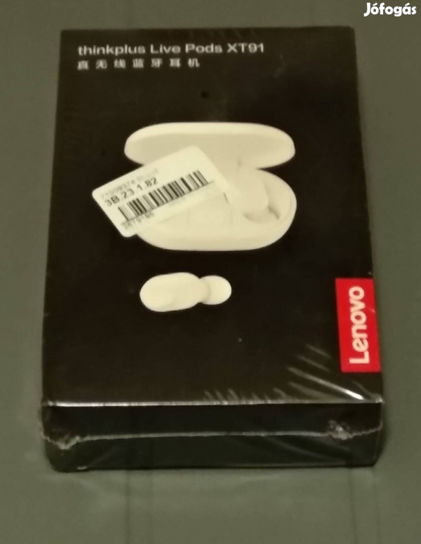 Gyári új Lenovo XT91 vezeték nélküli (bluetooth) fülhallgató earbuds