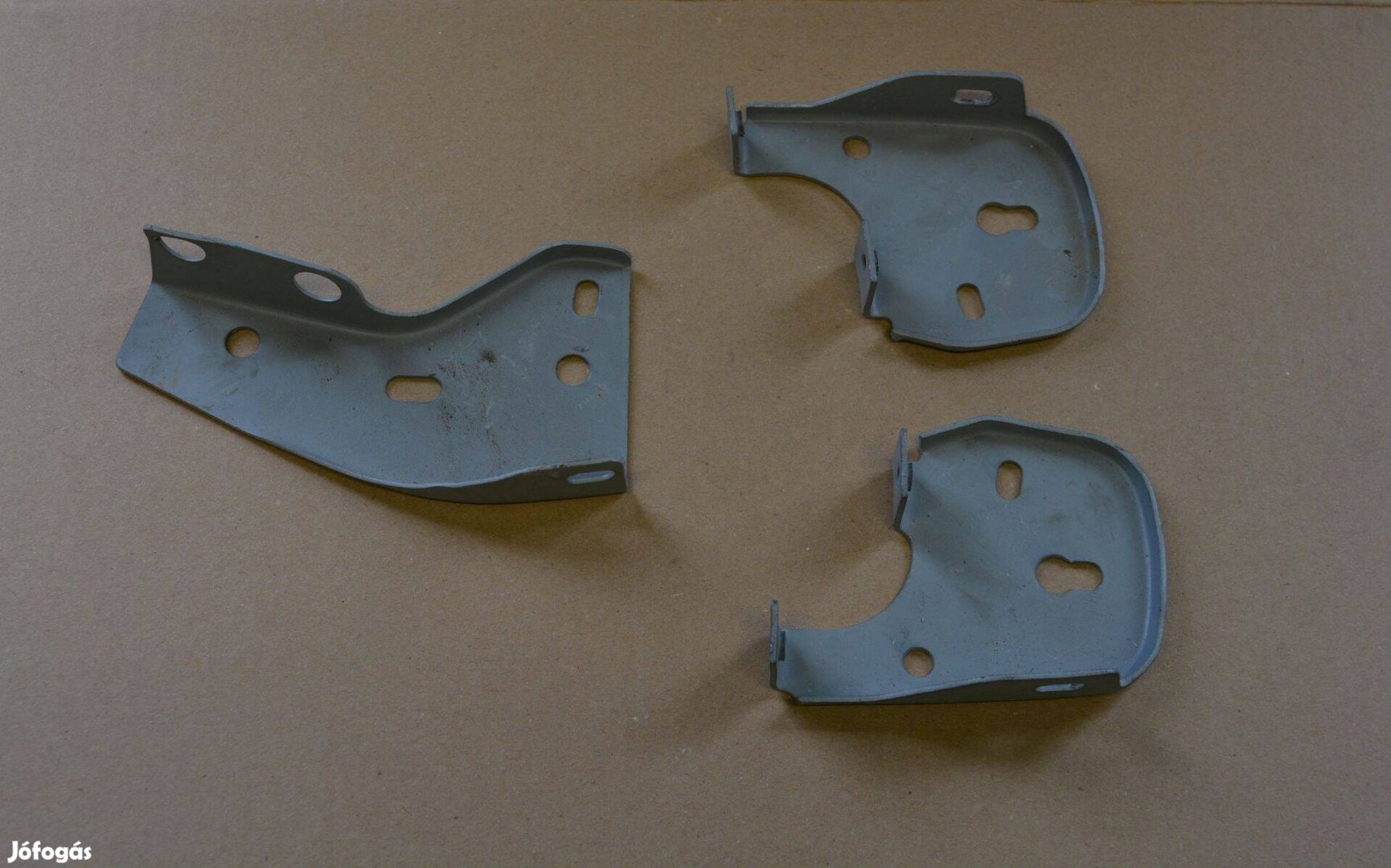 Gyári új Trabant lökhárító tartó 2 hátsó és 1 bal első