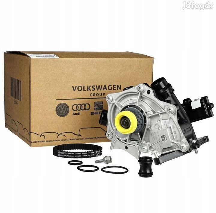 Gyári új Vizpumpa termosztátházzal Audi Vw Skoda Seat 1.8TFSI, 2.0TFSI