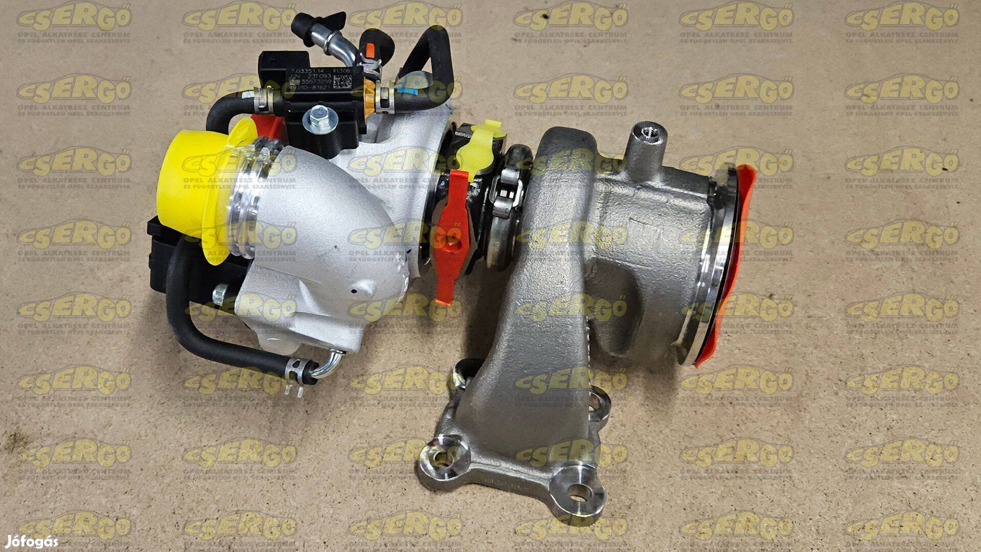 Gyári új turbó Opel Astra K 1.4 benzines+benzines gázos 95530006