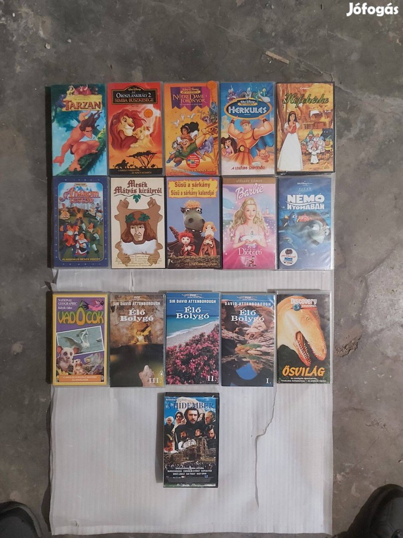 Gyári vhs kazetta