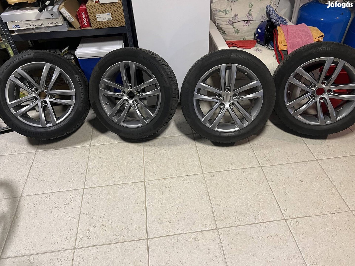 Gyári vw salvador 17" felni+ téli