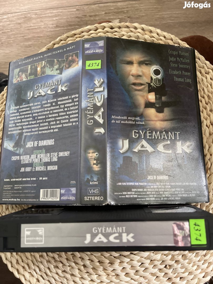 Gyémánt Jack vhs film