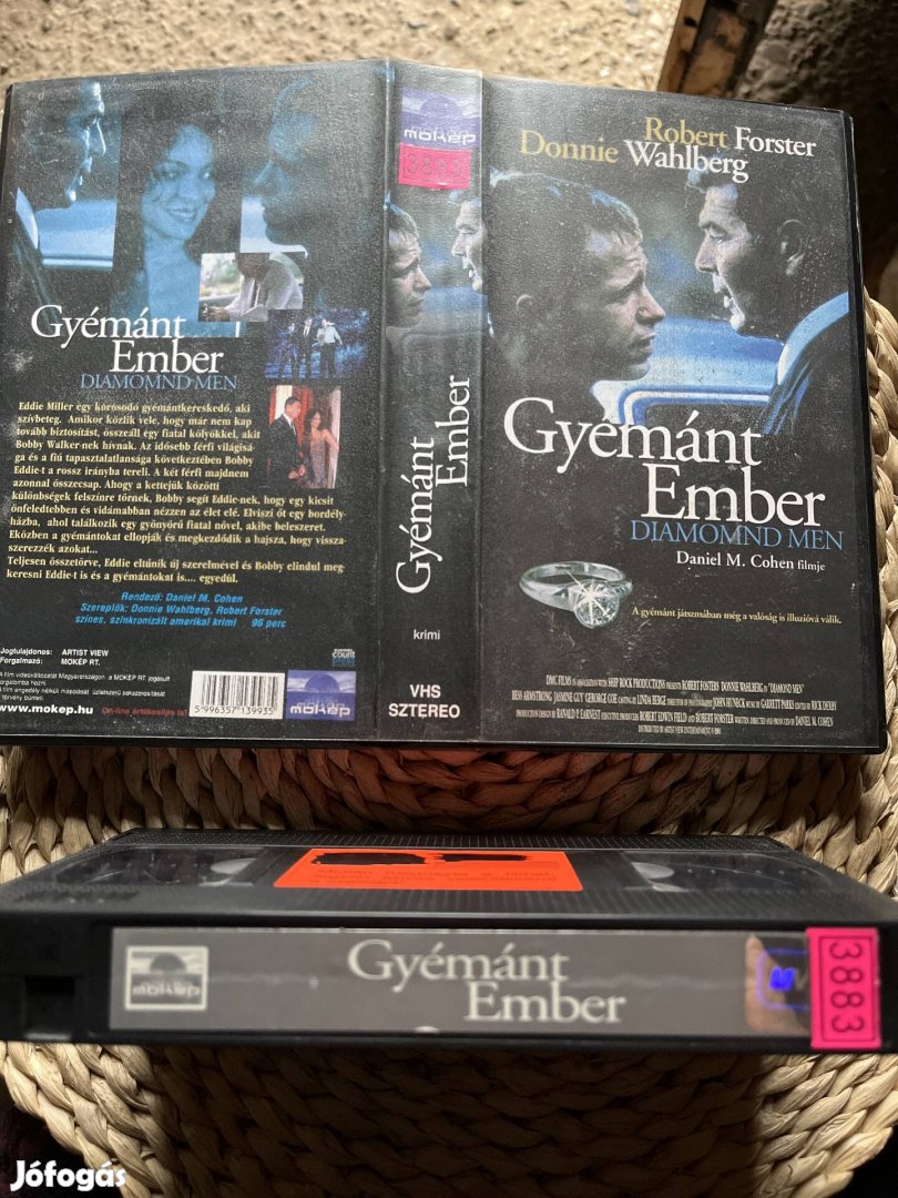 Gyémánt ember vhs kazetta