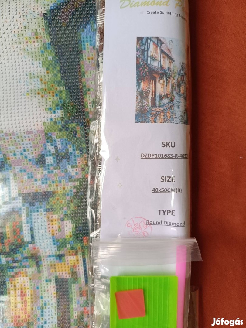 Gyémánt kifestő, gyémántszemes kirakós kép 40x50 cm