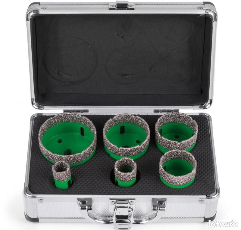 Gyémánt magfúró készlet  6db (20-68 mm)