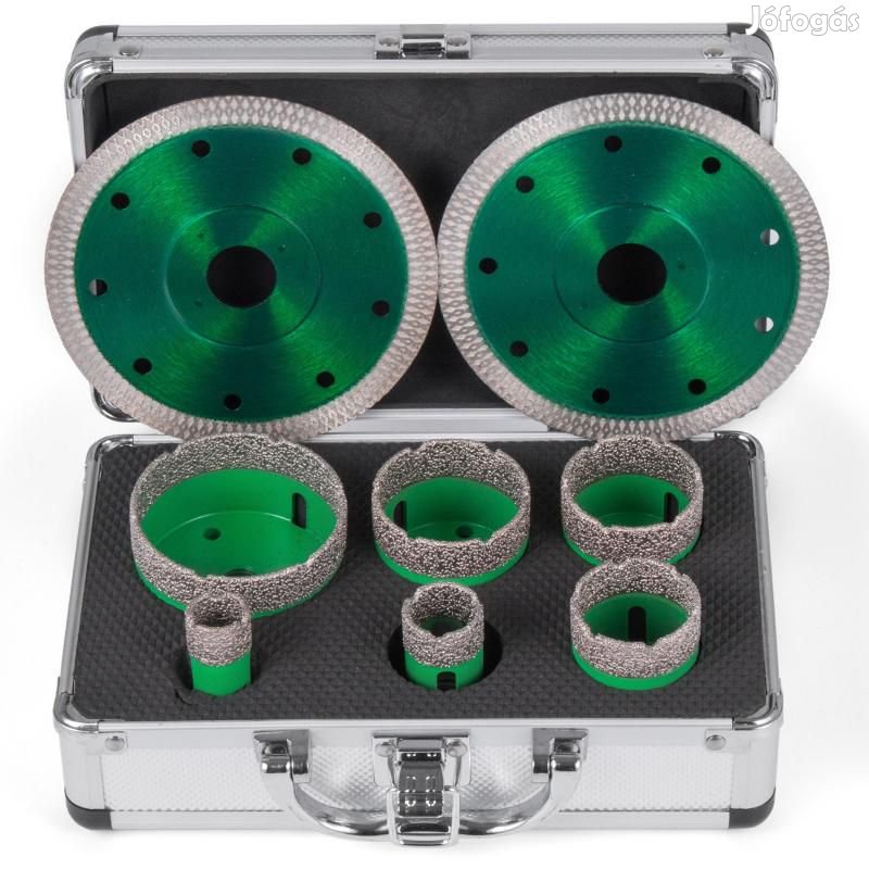 Gyémánt magfúró készlet  6db, 20-68 mm